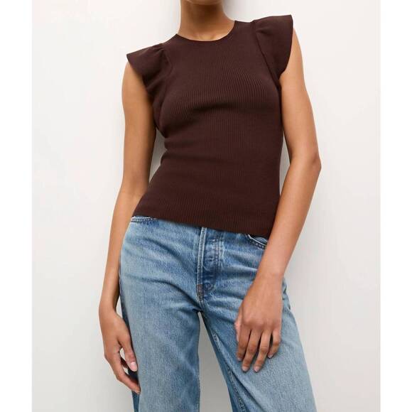 NEW MARIE OLIVER women's rory top in java - Picture 4 of 4